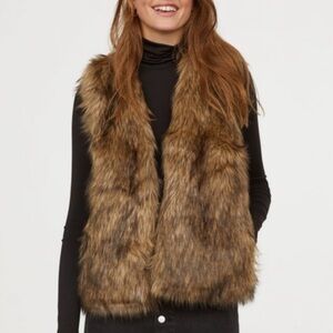 H&M Faux Fur Vest